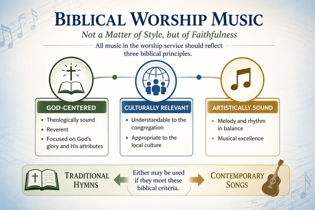 Music in Worship: Traditional Hymns or Contemporary Songs?