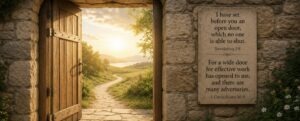 open doors for guided by god