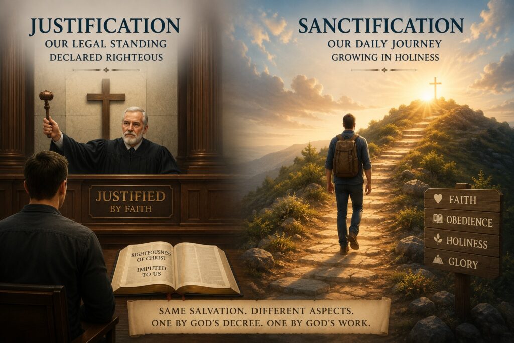 What is sanctification?