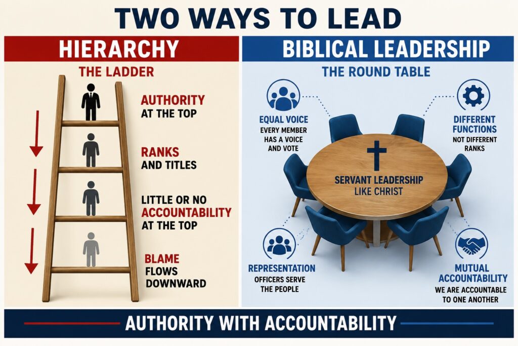 dangers of hierarchy in Christian organizations