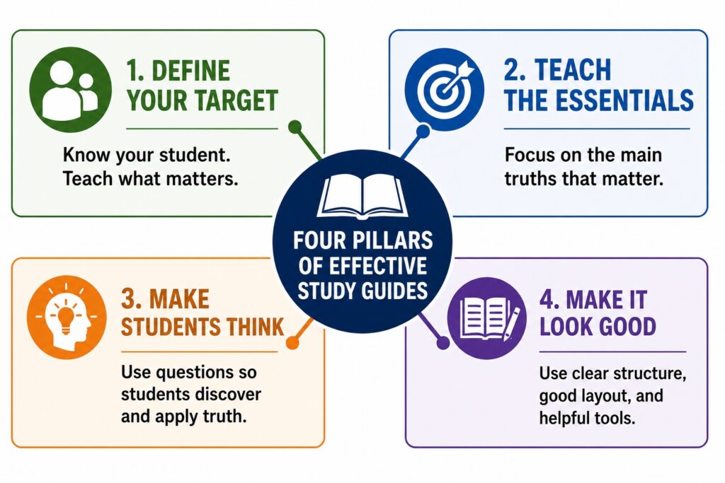 write effective Bible study guides